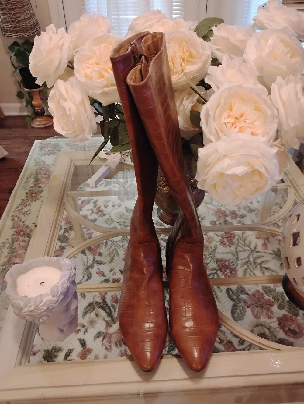 New Directions Size 10 Gorgeous Tall Boots Worn Once
